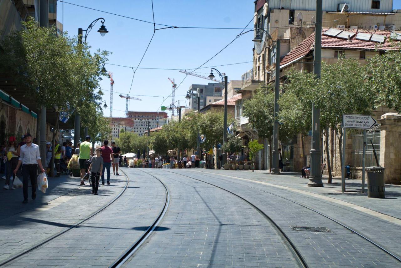 דירה לזוג על שוק מחנה יהודה Lägenhet Jerusalem Exteriör bild