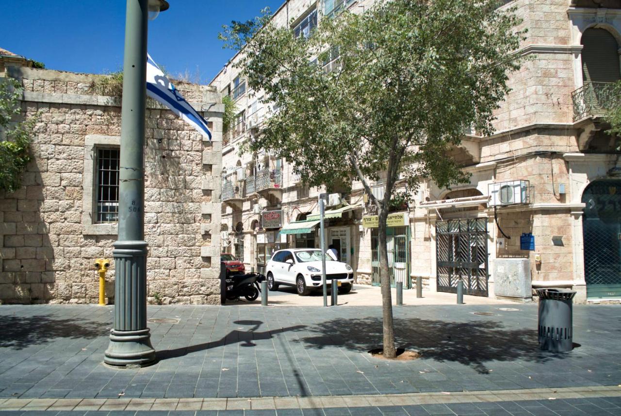 דירה לזוג על שוק מחנה יהודה Lägenhet Jerusalem Exteriör bild